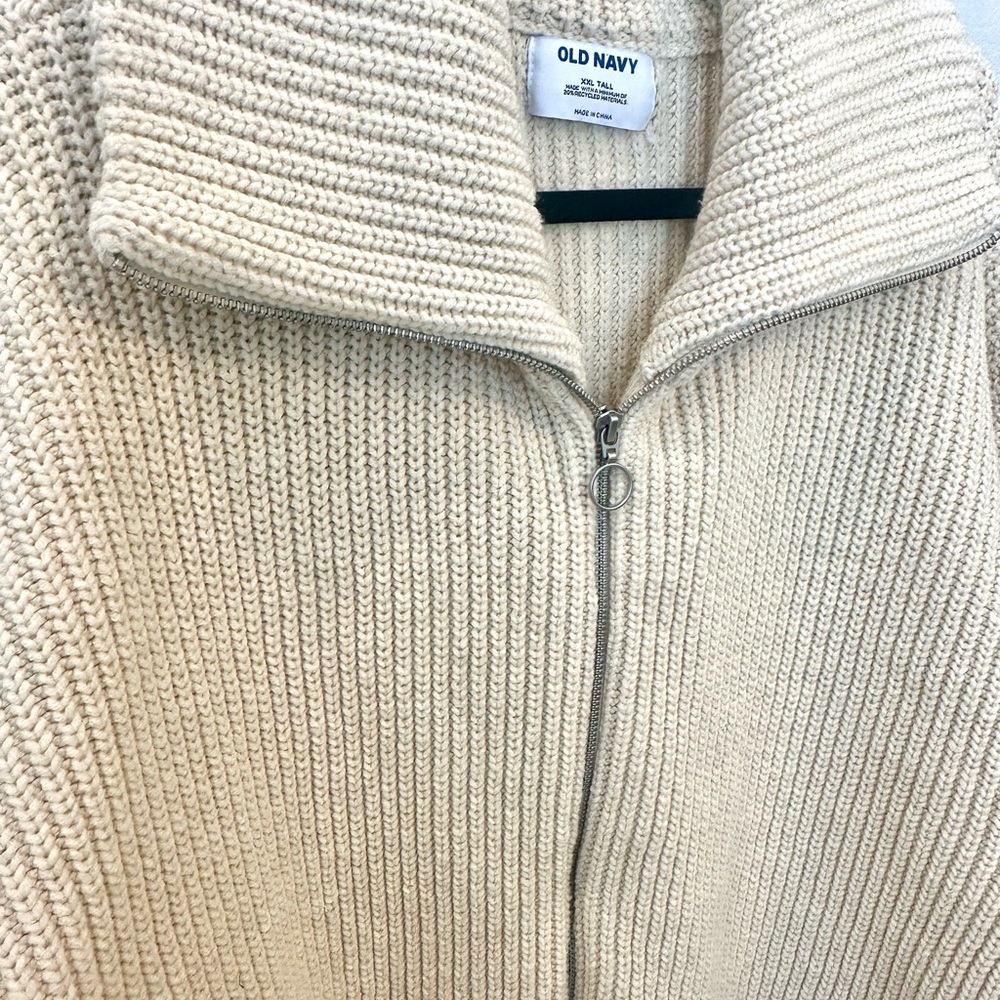 Old Navy Cream Knit Cardigan - Picture 3 of 9